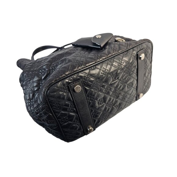 LOUIS VUITTON Antheia GM Lilia Tote Bag Monogram Quilted Leather LV Silver Lock - Picture 8 of 16